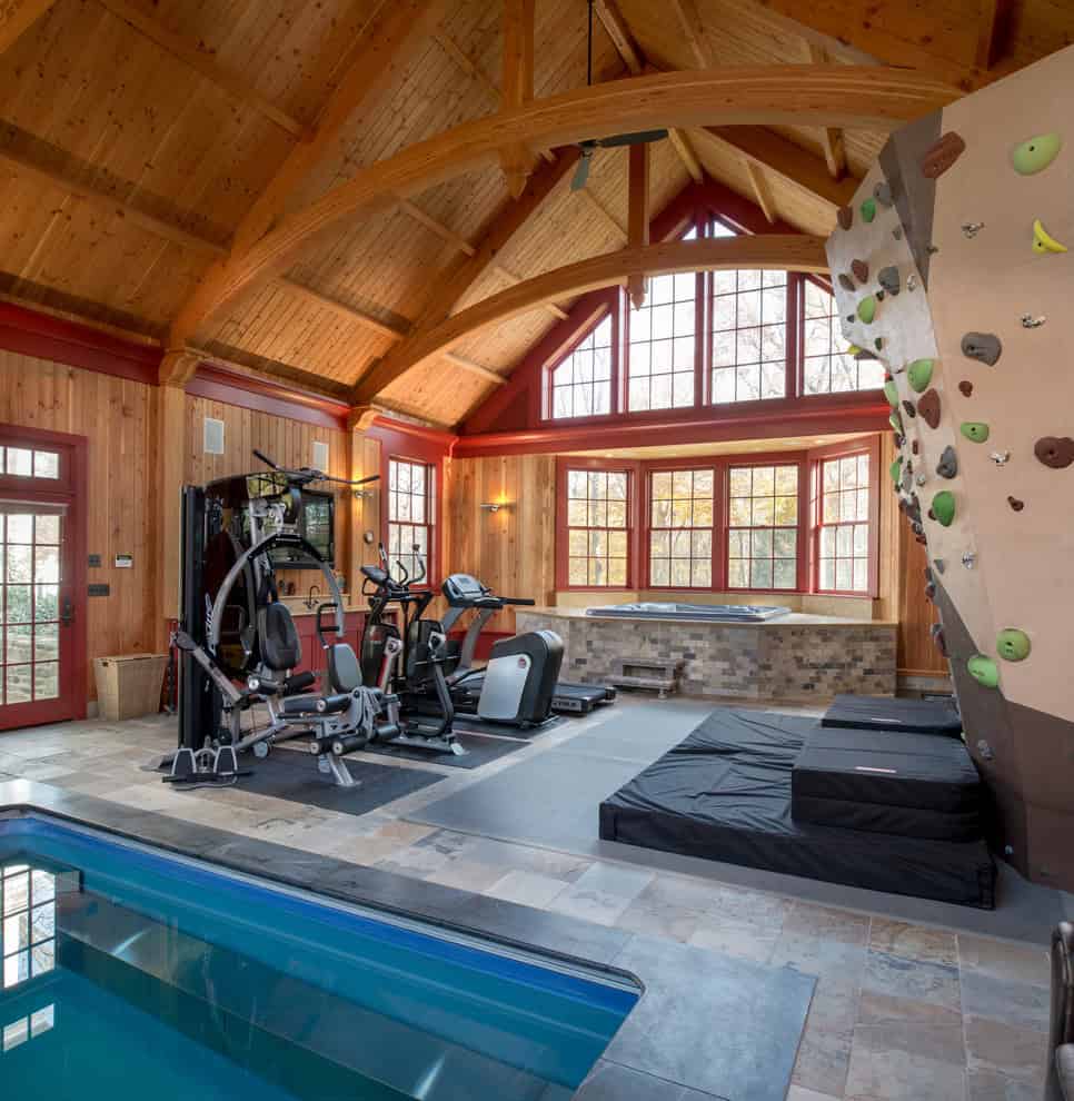 20 Energizing Private Luxury Gym Designs For Your Home