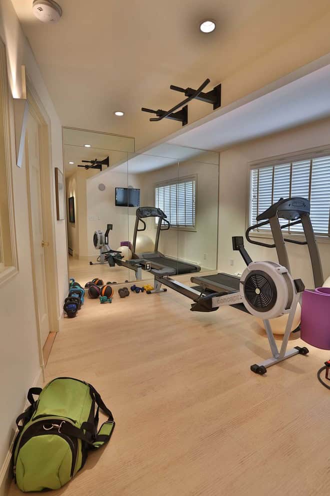 luxury home gym design