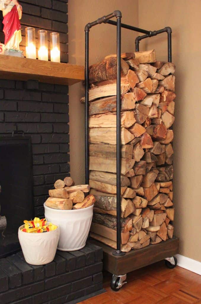 16 Creative Firewood Storage Ideas for Modern Schmeck of The Home 2