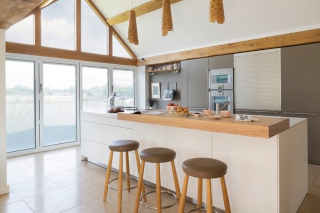 17 Magnificent Wooden Kitchen Design Ideas for Warm Atmosphere