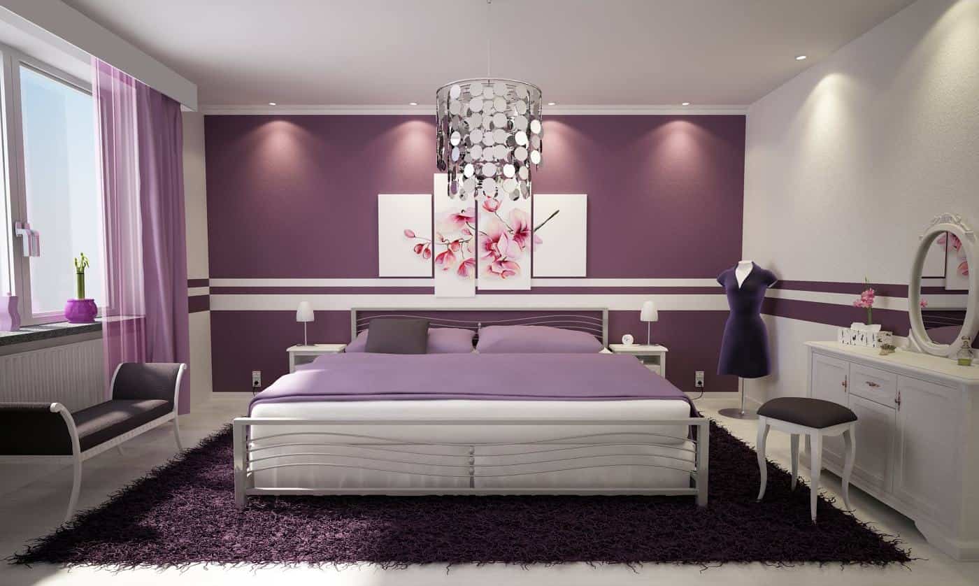 Purple in Your Bedroom- 10 Fantastic Ideas 4