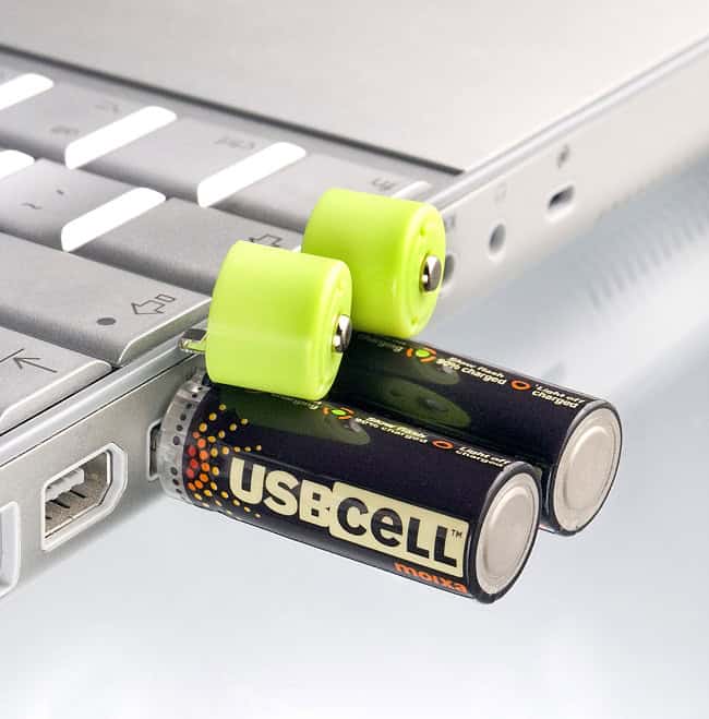Batteries you can charge via USB 5