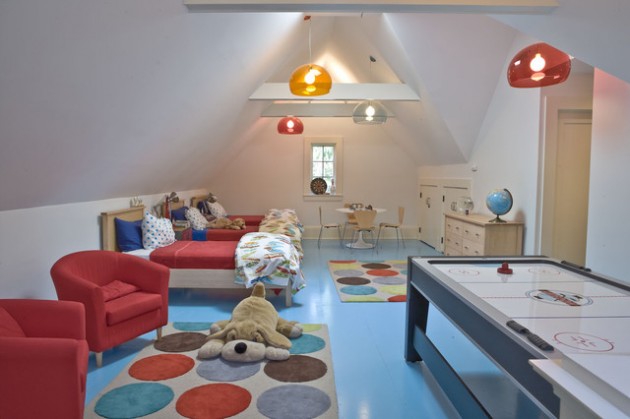 19 Delightful Contemporary Dream Kids Room Design Ideas
