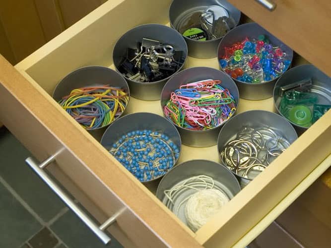 Organize your drawer for supplies 66
