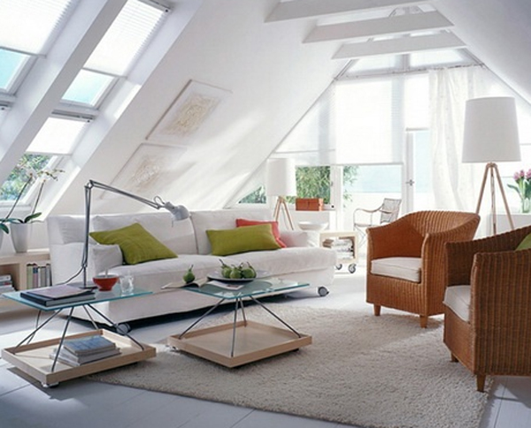 15 Functional Solutions for Your Attic Living Room