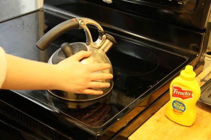 Use mustard to suck the pain out of a burn 7