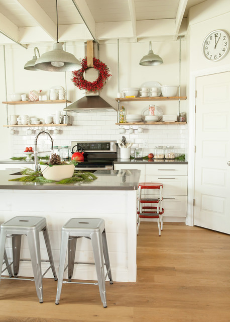 Beautify Your Kitchen with Open Shelves