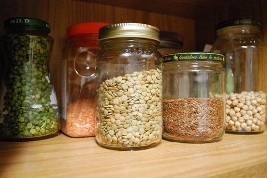 Use empty bulk jars for your bulk items 9