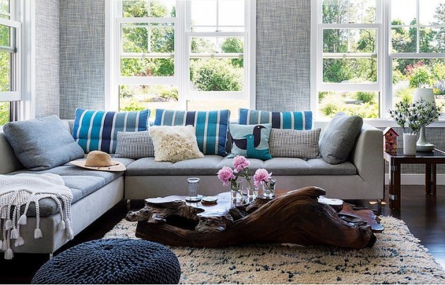 12 Excellent Examples How To Decorate Warm and Pleasant Living Room This Winter