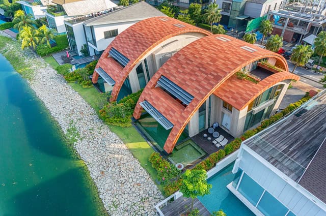 Villa Alba and Villa Lambda by Mercurio Design Lab Copyright Mercurio Design Lab