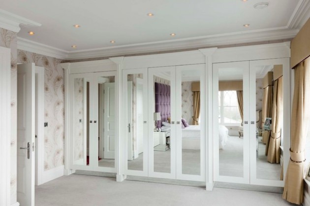 17 Irresistible Closet Designs With Mirror Doors