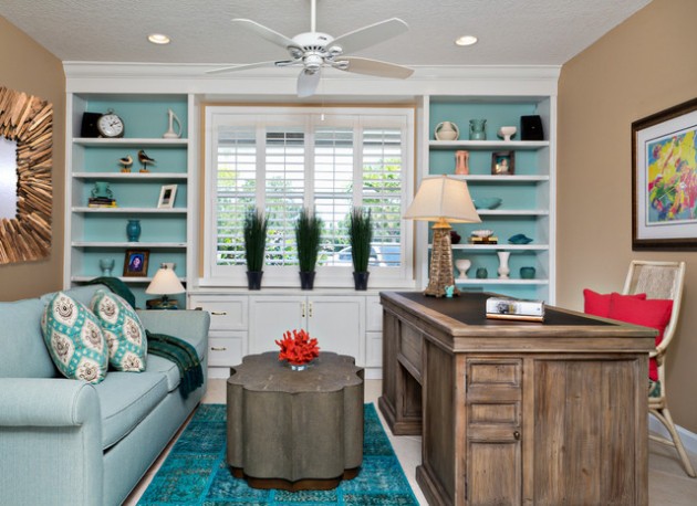 14 Brilliant Beach Style Home Office Design Ideas That Will Admire You