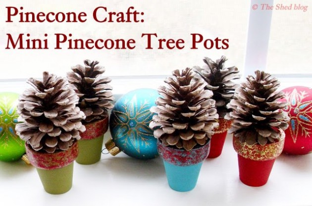 18 The Most Cheapest &amp; Astonishing DIY Pine Cones Christmas Decorations