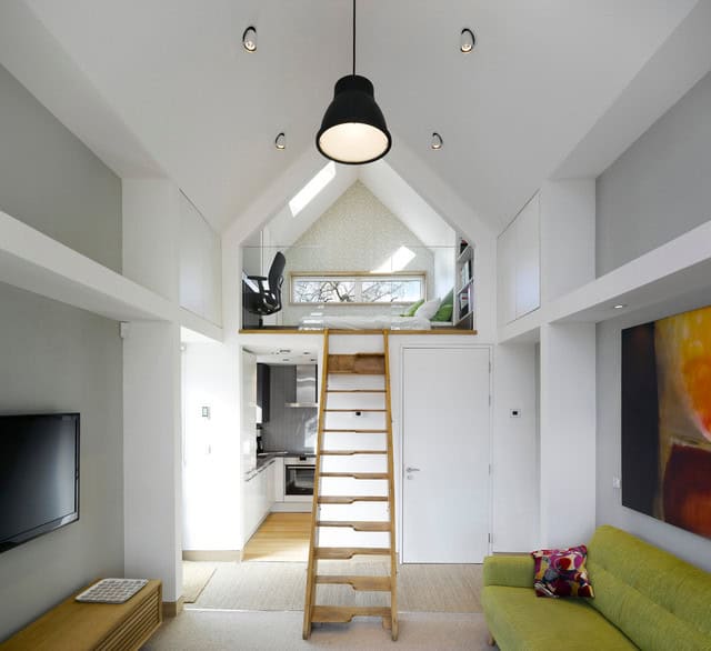 18 Functional & Beautiful Small Contemporary Loft Designs That WIll Fit Every Home Decor 12