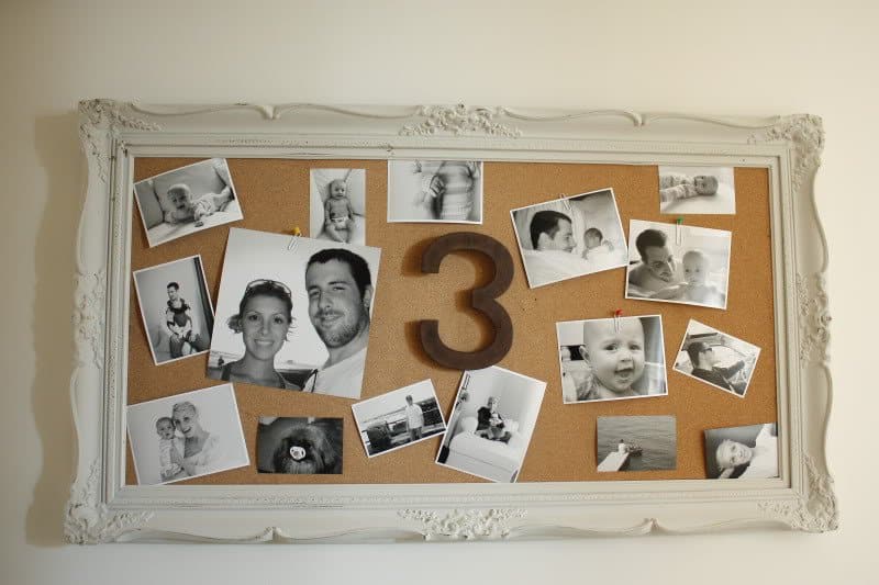 Family Photo Bulletin Board 13