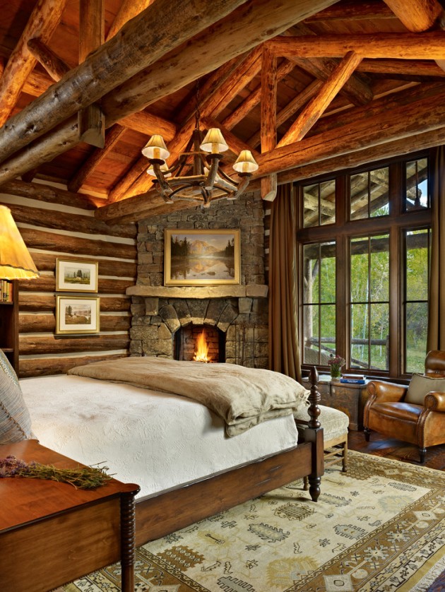 15 Charming Rustic Bedroom Interior Designs To Keep You Warm In The