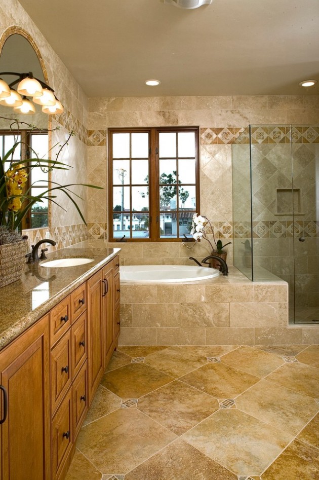 15 Glamorous Mediterranean Bathroom Designs That Will Make Your Jaw Drop