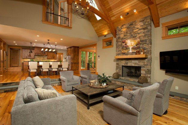 15 Warm Cozy Rustic Living Room Designs For A Cozy Winter