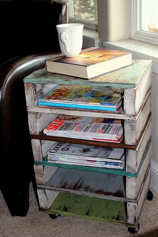Creative & Useful: 20 Extremely Genius DIY Pallet Storage Design Ideas