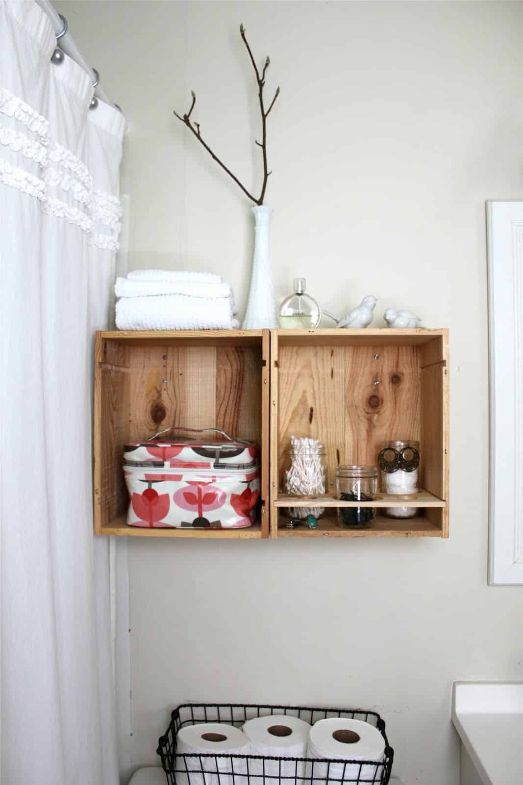 28 Absolutely Genius Ideas To Repurpose Wooden Crates To Add A Vintage Touch 16