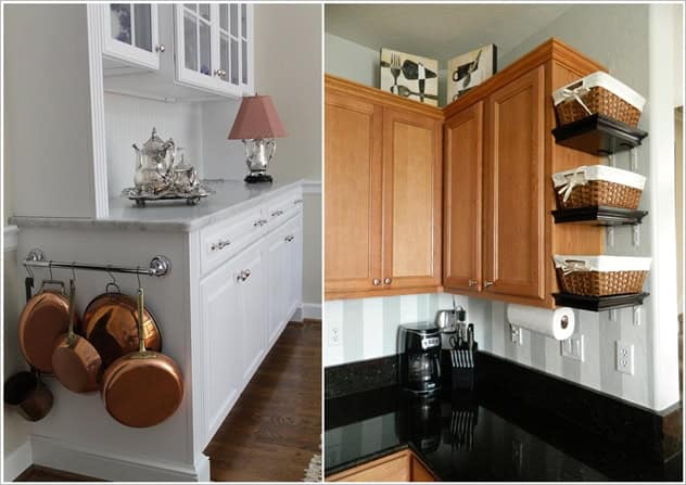 Why leave the end of cabinets empty and unused? 19