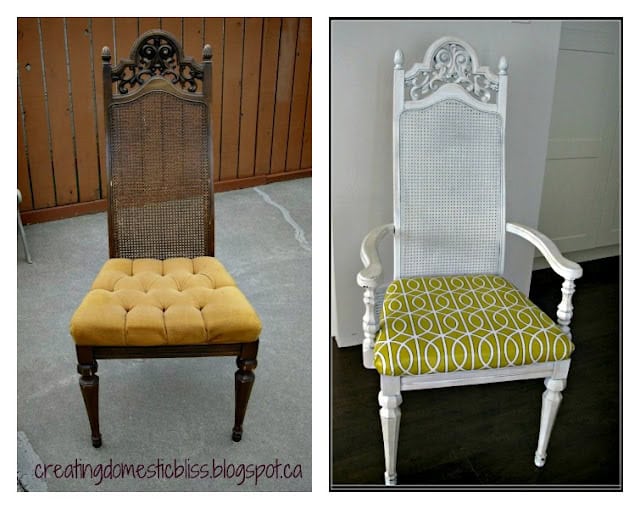 15 Most Amazing Before and After Chair Makeover Ideas 2
