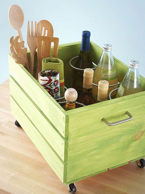 28 Absolutely Genius Ideas To Repurpose Wooden Crates To Add A Vintage