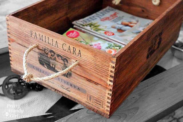 28 Absolutely Genius Ideas To Repurpose Wooden Crates To Add A Vintage Touch 27