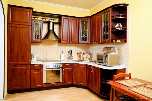 14 Functional Small Wooden Kitchen Design Ideas 