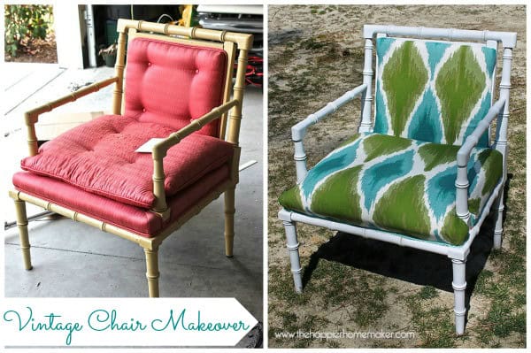 15 Most Amazing Before and After Chair Makeover Ideas 4