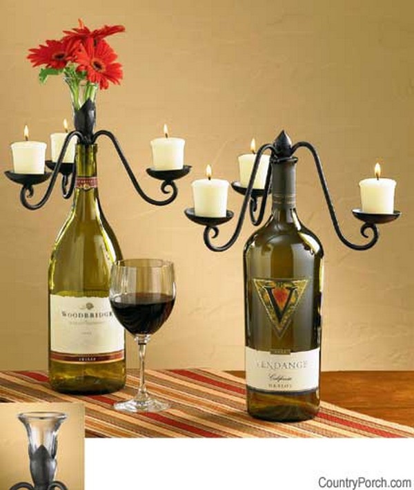 17 Super Awesome DIY Crafts Made From Wine Bottles