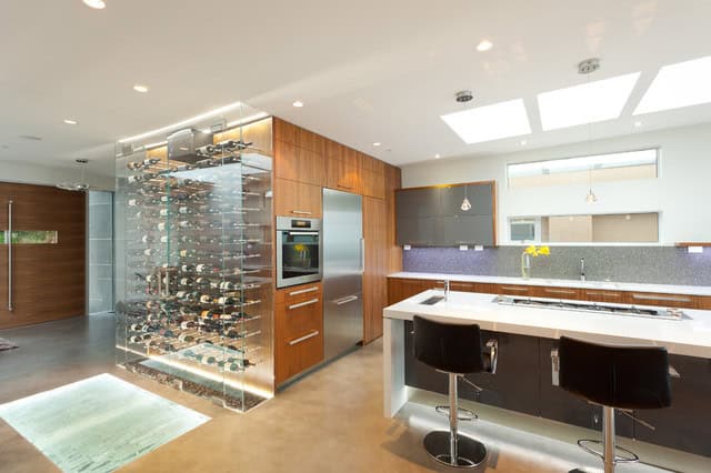18 Practical Ways to Store The Wine In Your Contemporary Home 5