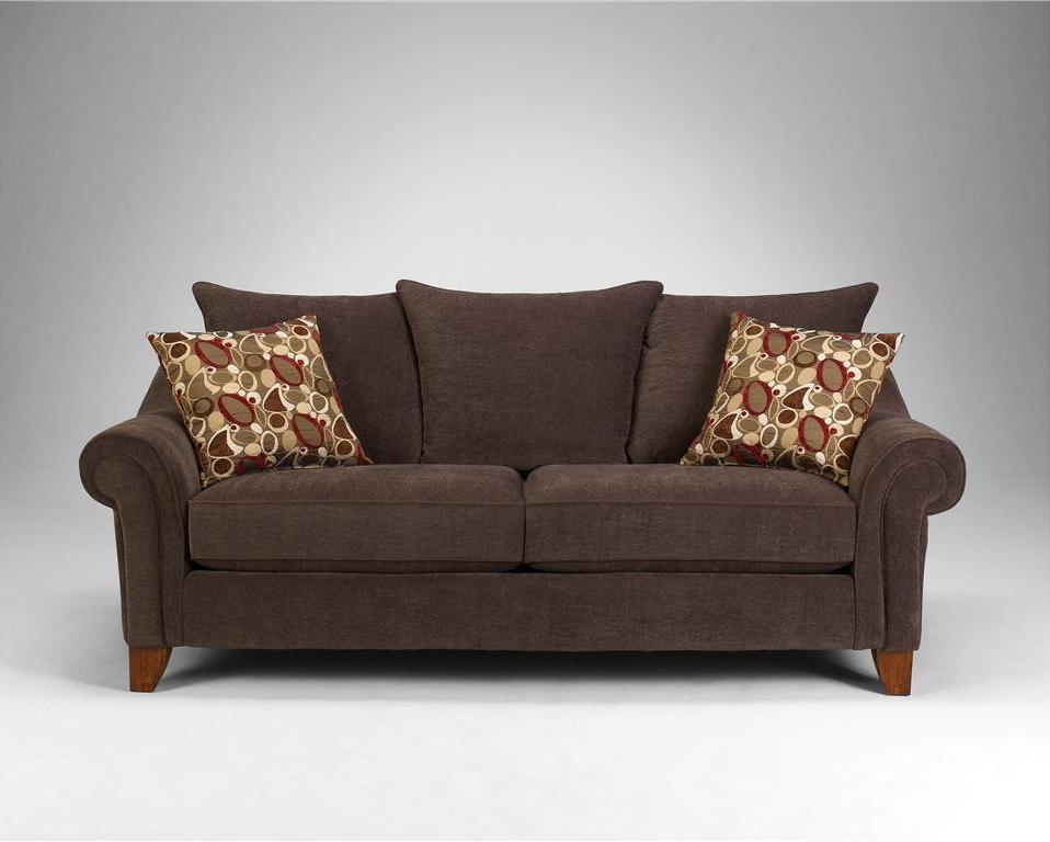 Two-Seater Sofa Designed To Provide Real Pleasure in The Small Spaces Brwon Sofa Warehouse For Two Seater Petterned Cushions