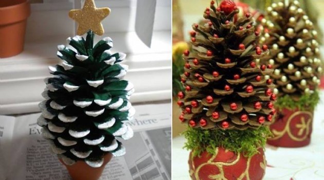 18 The Most Cheapest & Astonishing DIY Pine Cones Christmas Decorations