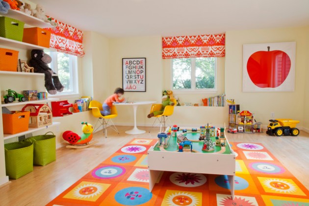 16 Joyful Basement Playroom Designs for Your Dearest