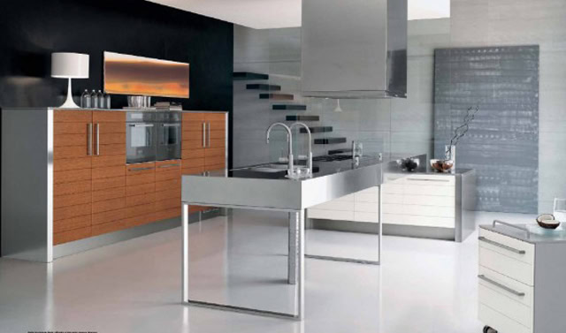 18 Beautiful Stainless Steel Kitchen Design Ideas 11