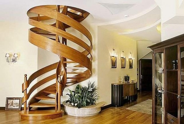 16 Elegant Modern Spiral Stairs Design Ideas That Will Fit Every Home Decor