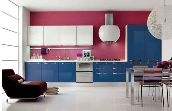 10 Dramatic Colorful Kitchen Design Ideas