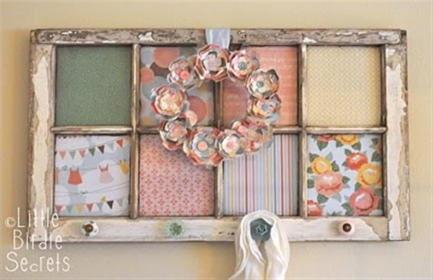 19 Surprisingly Awesome Ideas To Use Old Windows To Add Vintage Charm