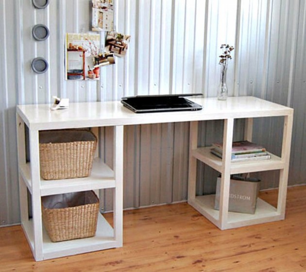16 Practical DIY Desks For Your Home Office
