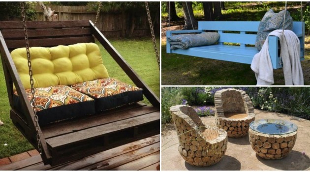 23 Insanely Awesome DIY Backyard Furniture Ideas