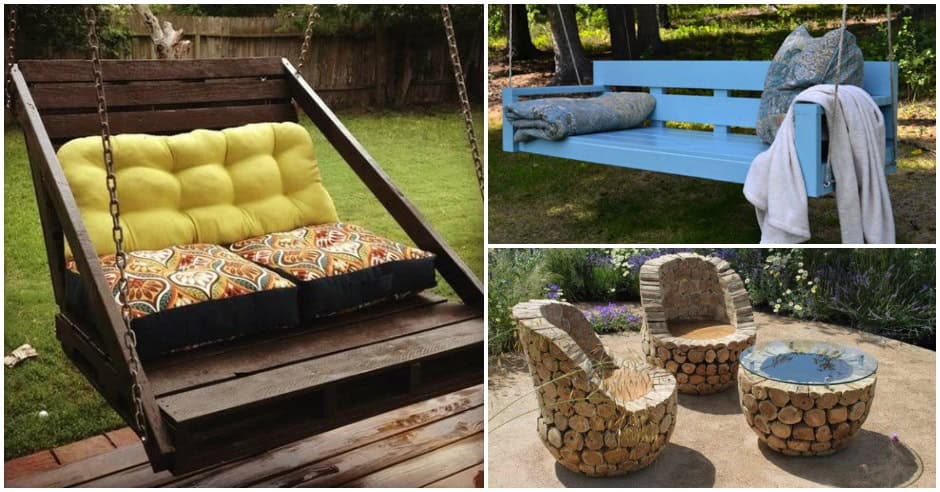 23 Insanely Awesome DIY Backyard Furniture Ideas