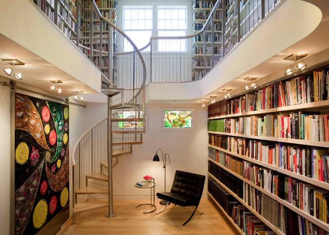 17 Functional Modern Home Library Designs For All Book Lovers 13