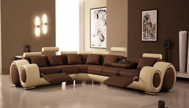 15 Dramatic Dark Living Room Design Ideas