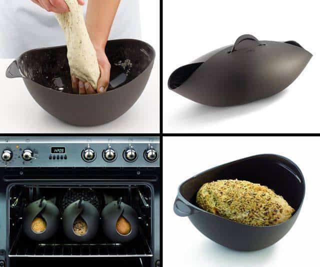 Baking bread into the perfect shape with these kitchen gadgets 15 Creative and Useful Kitchen Gadgets You Didn't Know You Need (9)
