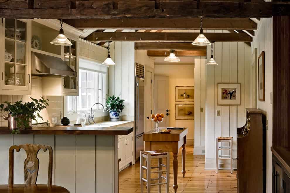 15 Lovely Farmhouse Kitchen Interior Designs To Fall In Love With