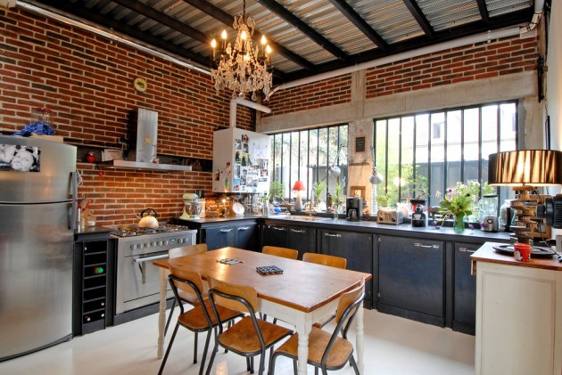 15 Memorable Industrial Kitchen Designs You're Going To Like