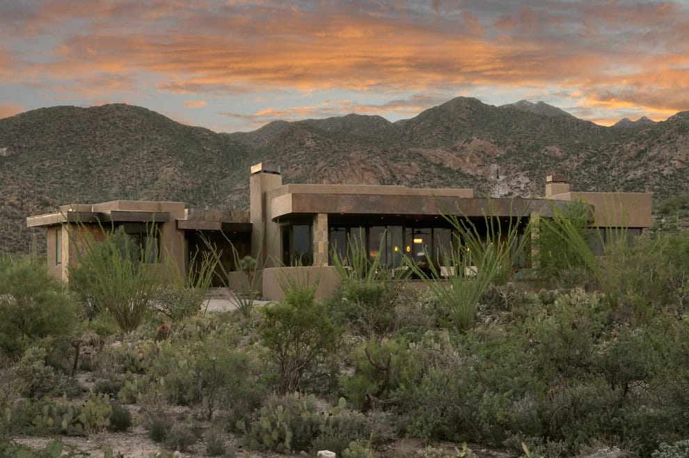 Contemporary Southwestern Exterior Source