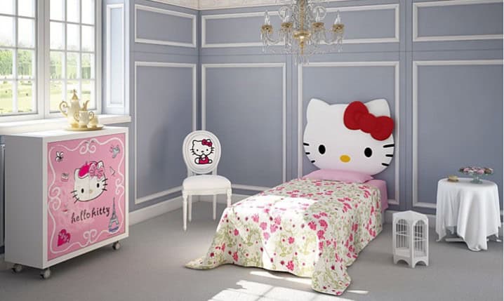 15 Lovely Hello Kitty Room Designs For Your Little Princess 15