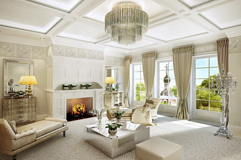 glamorous living room ideas